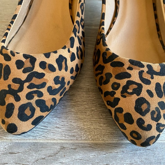 Merona animal print heels - Picture 4 of 9